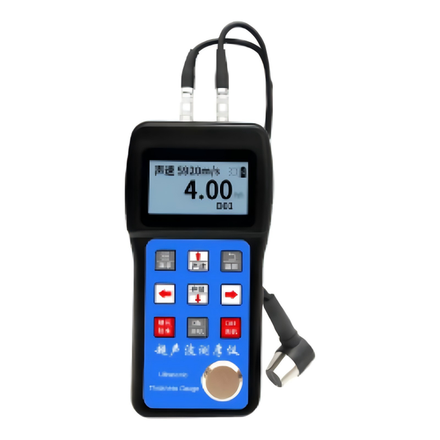 200W Digital Ultrasonic Ultrasound Thickness Tester Meter Accurate Measurements Instrument