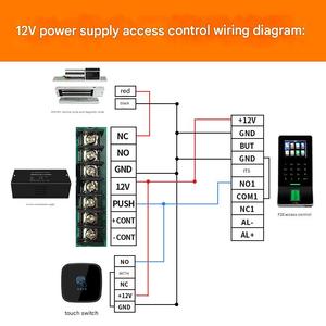Zkt F22 Wi-Fi thông minh an ninh cửa khóa sinh trắc học vân tay kiểm soát truy cập & thời gian tham dự Reader miễn phí phần mềm bao gồm - Product Image 4