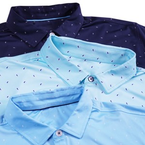 2024 personnalisé mode respirant été T-shirt hommes à manches courtes t-shirts col rabattu Golf polos - Product Image 1