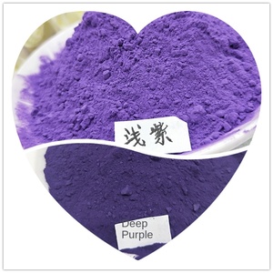 철 산화물 보라색 진보라색 내광성 고온 염료 분말 페인트 고무 벽돌 제조업체용 현장 공급 허베이 - Product Image 5