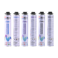 Mousse d'étanchéité en polyuréthane écologique anti-âge, résistante aux intempéries, en spray PU pour la construction de murs extérieurs et le travail du bois