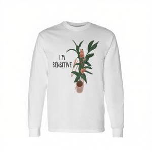 Camiseta de manga larga I'M Sensitive Meme Brain Rot - Product Image 2