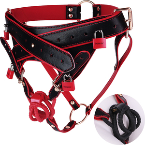 Male Chastity Butt Plug Belt - Durable & Vibrating
