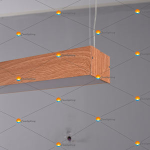 Lampada da soffitto a LED in <span class=keywords><strong>legno</strong></span> di nuovo Design <span class=keywords><strong>lampadario</strong></span> minimalista in <span class=keywords><strong>legno</strong></span> con lampade a sospensione dal Design <span class=keywords><strong>naturale</strong></span> - Product Image 4