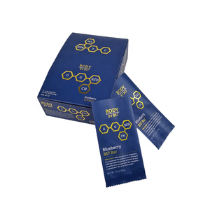 Mẫu miễn phí bán lẻ truy cập các tông hiển thị Hộp giấy cho Pop đồ ăn nhẹ sô cô la ngũ cốc năng lượng thanh wrapper bao bì - Product Image 2