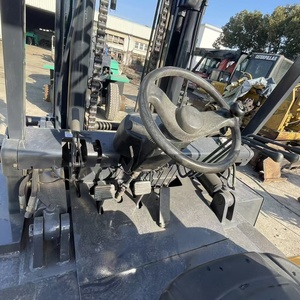 Chariot élévateur diesel d'occasion japonais TCM 10 tonnes 16 tonnes 16 tonnes avec moteur diesel japonais CE/EPA Isuzu 6BG1 Hauteur de levage 3m Chariot élévateur - Product Image 6