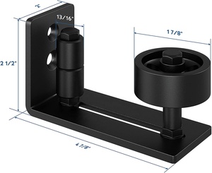 <span class=keywords><strong>Guide</strong></span> de <span class=keywords><strong>sol</strong></span> réglable en acier <span class=keywords><strong>pour</strong></span> porte de grange moderne, avec rouleau <span class=keywords><strong>coulissant</strong></span>, <span class=keywords><strong>pour</strong></span> usage en appartement - Product Image 5