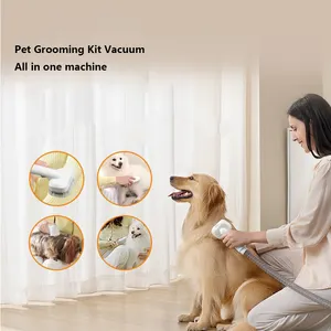 10 In 1 Pet Hair Remover Clippers Cat Dog Groomer Vacuum For Shedding Grooming Pet Grooming Kit Vaccum Cleaner
