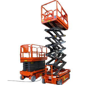 <span class=keywords><strong>Platform</strong></span> Kerja Udara Listrik SJYZ-12 Terlaris 12m 320kg Tersedia, Lift Gunting Hidrolik Self Propelled untuk Konstruksi - Product Image 3