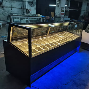 <span class=keywords><strong>Tienda</strong></span> de conveniencia de supermercado de gran capacidad, <span class=keywords><strong>vitrina</strong></span> de congelador de exhibición de helados usados a la venta - Product Image 6