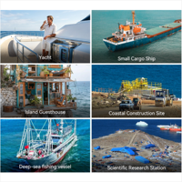 Système de dessalement d'eau de mer 1,5T/D 2T/D, adapté aux bateaux de pêche, au transport maritime, aux yachts, à la prévention des catastrophes, etc., garantie 1 an
