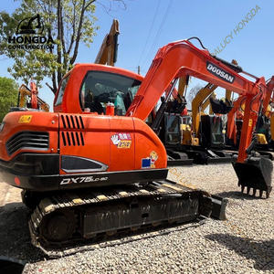 Doosan รถขุดดินขนาดเล็ก7.5ตัน DX75รถขุดดินไฮดรอลิกใช้แล้ว DX75 - Product Image 5