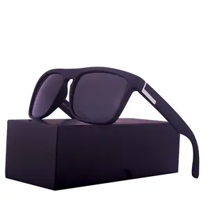 Óculos de sol de luxo da moda UV com logotipo personalizado, óculos de sol de grandes dimensões, óculos de sol de marca de luxo em tons pretos quadrados, moda de 2024