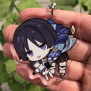 Llavero de Impact <span class=keywords><strong>Kunikuzushi</strong></span> Balladeer Scaramouche Wanderer, Accesorios de Anime, Colgante, Insignia, Regalo de Navidad - Product Image 6