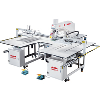 Para JTK10-90AWWJ, Cabezal de Máquina Giratorio de 360 Grados, Máquina de Coser Industrial de Cama Plana, Motor de Corte Láser, Alimentación Automática de Doble Tornillo