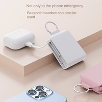 Produits populaires : Powerbank 2000 mAh, charge super rapide, chargeur de téléphone portable sans fil 3 en 1, mini powerbank portable, porte-clés