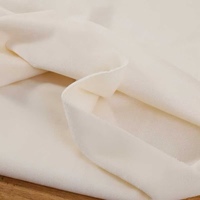 Tissu en peluche 100 % polyester, super doux, de poids moyen, anti-boulochage, teint uni, tricoté sur mesure OEM/ODM pour textiles de maison et vêtements pour filles