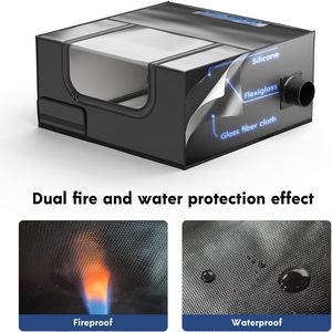 Protection de ventilation pour machine de gravure et de découpe laser RAY5, 27,5 x 27,5 x 13 pouces, 5,74 livres - Product Image 5