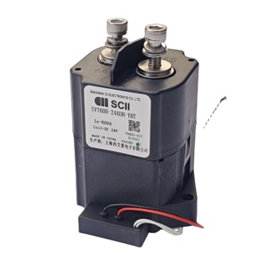 Contactor de Nueva Energía Modelo EVT600-24ADH-YHT, Relé de <span class=keywords><strong>600A</strong></span>, Voltaje de Bobina de <span class=keywords><strong>24V</strong></span> - Product Image 1
