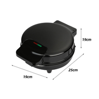 Gaufrier Électrique Antiadhésif 110V Mini pour Gaufres Bulle et Gaufres Animaux, Personnalisable