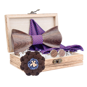 Vente en gros de noeuds <span class=keywords><strong>papillon</strong></span> en <span class=keywords><strong>bois</strong></span> faits à la main personnalisés pour hommes et ensemble de mouchoirs carré en soie et ensembles de boutons de manchette en <span class=keywords><strong>bois</strong></span> - Product Image 3