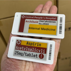 Nouvelles étiquettes de prix numériques électroniques à encre électronique pour systèmes NFC ESL EAS, application API Ble Cloud, affichage pour pharmacies hospitalières, étiquettes de présentation d'étagères - Product Image 3