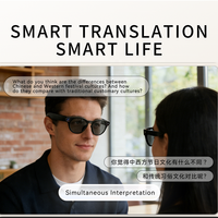 Nouvelles lunettes intelligentes CY02 AI Sport avec double caméra 13MP, vidéo 1080P, traduction en temps réel, suppression du bruit, musique, appels et contrôle par application
