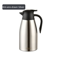 Thermos en acier inoxydable 304 de 3 L, classique, à double paroi, grande capacité, conservation de la chaleur de l'eau chaude