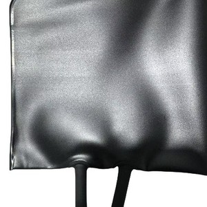 Black <b>PVC</b> sleeve strap with glossy finish - Product Image 3