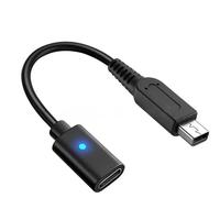 Kabel Pengisian Daya Tipe C 10cm untuk Nintendo NDSi 3DS 3DSLL 3DSXL Konsol Pengontrol Game Kabel Daya USB C untuk NDSi