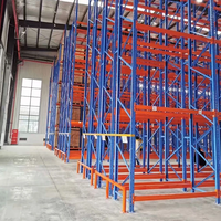 Système de rayonnage en acier robuste pour entrepôt, protection contre la corrosion, réglable pour entrepôt frigorifique
