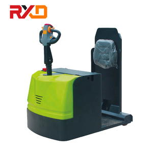 하이 퀄리티 전기 지게차 스탠딩 타입 전기 견인 트랙터 4 륜 배터리 48V 고출력 전기 견인 트랙터 - Product Image 6