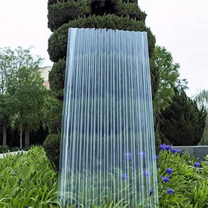 Paneles De Techo De Fibra De Vidrio Corrugados Del Piso Industrial Impermeable De mm 2mm Para El Corte Del Apartamiento - Product Image 6