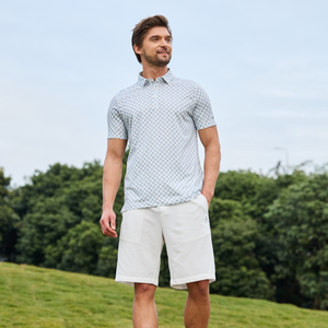 Pantalones Cortos <span class=keywords><strong>de</strong></span> Golf para Hombre, Conjunto <span class=keywords><strong>de</strong></span> Polos, Ligeros, Elásticos, Secado Rápido, Informales, Pantalones Cortos <span class=keywords><strong>de</strong></span> Trabajo - Product Image 6