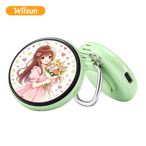 Wiisun WS510 - Tarjeta de Identificación Digital Inteligente de 1.85 Pulgadas con Pantalla Táctil, Recargable por USB, Larga Duración de Batería, Pedido de Muestra para Prueba - Product Image 4