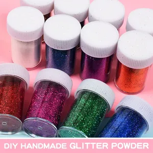 12Pcs Fine Glitter Powder <b>Sequins</b> DIY Resin Mold Epoxy Filler Nail <b>Art</b> Makeup Craft Decor Shiny Glitter Dust for Jewelry Making - Product Image 5