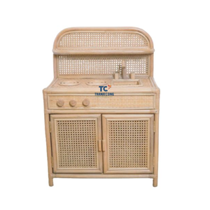 Vente en gros d'étagère en rotin pour chambre d'enfant avec armoire décoration tendance meubles chambre à coucher - Product Image 2