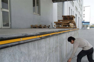 1000*250*40mm CE Rohs barra a prova di collisione in gomma, barra di collisione flessibile per palo o barriera stradale rotonda - Product Image 5