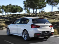 Kit carrosserie F20 LCI Série 1 pour BMW 2015-2018 – Amélioration MT : Pare-chocs avant, jupes latérales, diffuseur, feux antibrouillard, accessoires auto