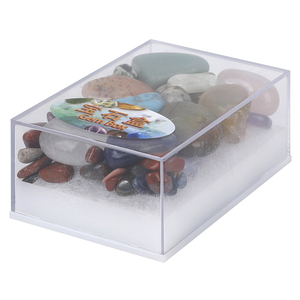 Light Display Storage Box Gem Stone Wholesale Chinese Natural Polished Clear Acrylic Home Decoration Trendy Europe Feng Shui