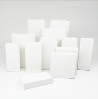 Caja de cartón de papel mate de arte Kraft personalizable, embalaje de regalo promocional impreso con logotipo personalizado DIY para su propio paquete único