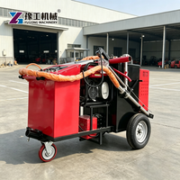 Machine de remplissage de fissures 200L portable avec roues en caoutchouc pour utilisation en structure de stationnement