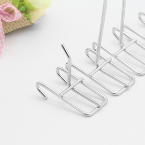 ตะขอแขวนติดผนังโลหะทำจากไม้ระแนงสำหรับร้านค้าปลีก - Product Image 6