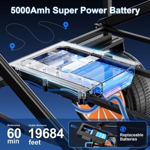 Prix de gros Chariot électrique pliable Chariot de plage électrique pour jardin extérieur Chariot de camping pliant pour la pêche - Product Image 2