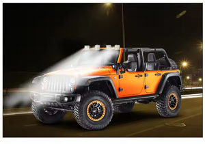 Custom Wide View Super Bright LED Work Spot Light Square Headlight Driving Auxiliary Lamp - Product Image 6