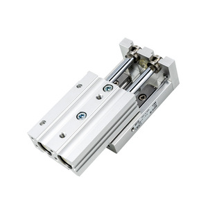 Rail linéaire de précision MXS8-30, table coulissante pneumatique, cylindre pour les industries CNC, acier, moteur, engrenage, roulement, moteur, PLC - Product Image 1