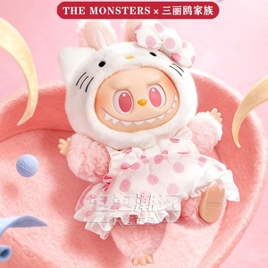 สินค้ามาใหม่ POP MART labubu The Monsters <span class=keywords><strong>Hello</strong></span> kitt and Friends ชุดตุ๊กตาไวนิลจี้น่ารักกล่องตาบอดสำหรับเด็กผู้หญิง - Product Image 6