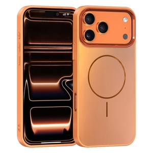 Original Color Matte AG Glass Frosted Magnetic Mobile Phone case for Iphone 17 16 15 14 pro max Shockproof <b>cover</b> Colorful back - Product Image 6