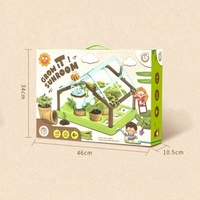Kit de Cultivo de Plantas y Hierbas, Kit de Inicio de Jardín Bonsái Natural DIY, Sistema de Riego Automático con Orificio de Drenaje, Plástico Ecológico con Recubrimiento en Polvo