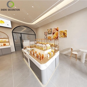 Desserts commerciaux <span class=keywords><strong>boulangerie</strong></span> boutique décoration personnalisé café sucré magasin affichage comptoir <span class=keywords><strong>boulangerie</strong></span> gâteau boutique meubles - Product Image 3